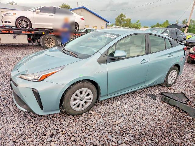 TOYOTA PRIUS 2021 with VIN JTDKAMFU2M3134746 - Photo from auction