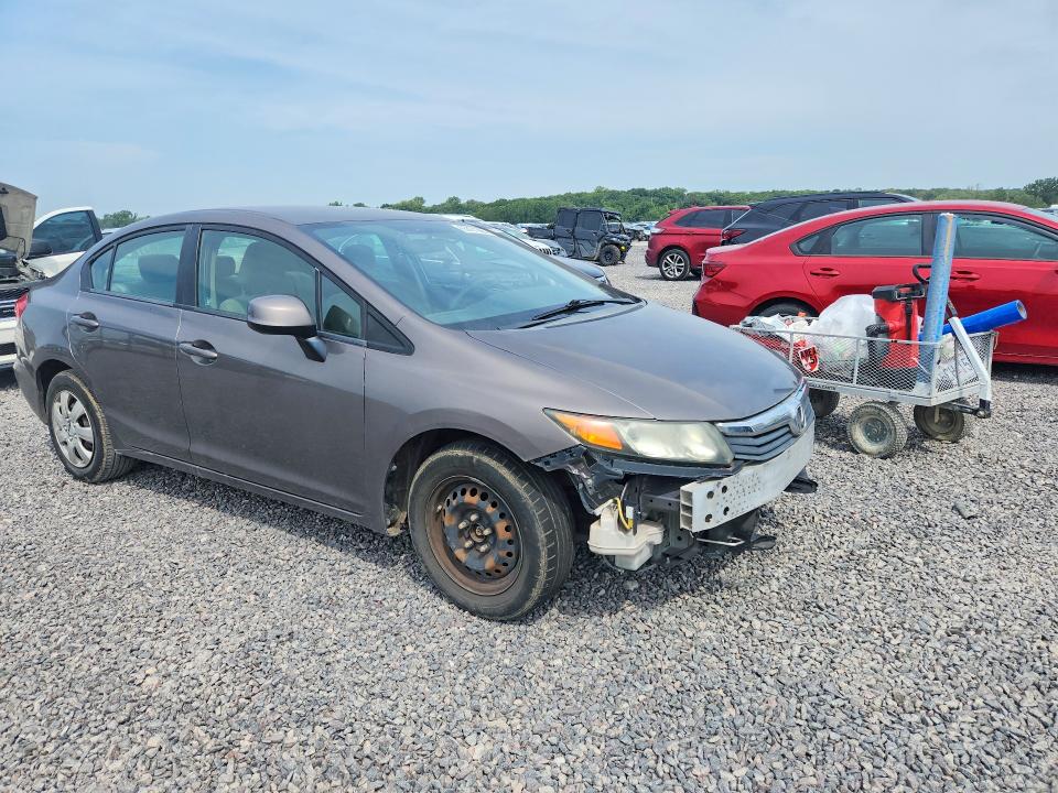Photo 4 from auction – 2012 HONDA CIVIC with VIN 19XFB2F55CE088347