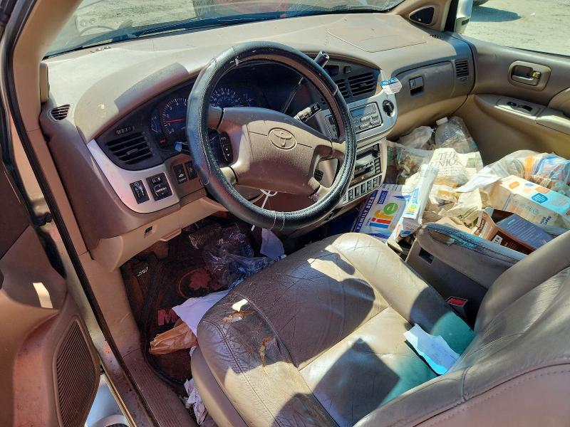 Photo 8 from auction – 2001 TOYOTA SIENNA with VIN 4T3ZF13C41U403266