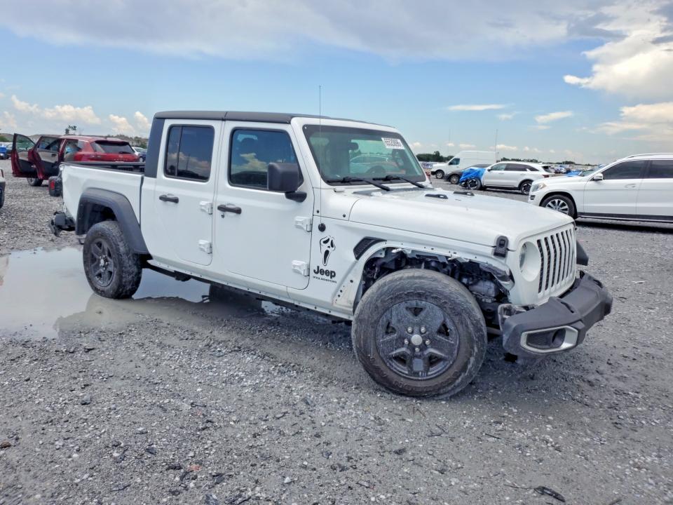 Снимка 4 от търг – 2023 JEEP GLADIATOR с VIN 1C6HJTAG0PL520759