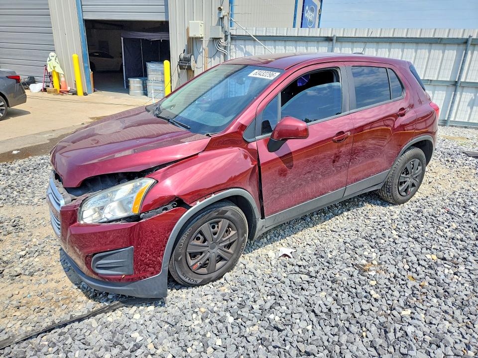 Фото 1 с аукциона – 2016 CHEVROLET TRAX с VIN 3GNCJKSB8GL276693