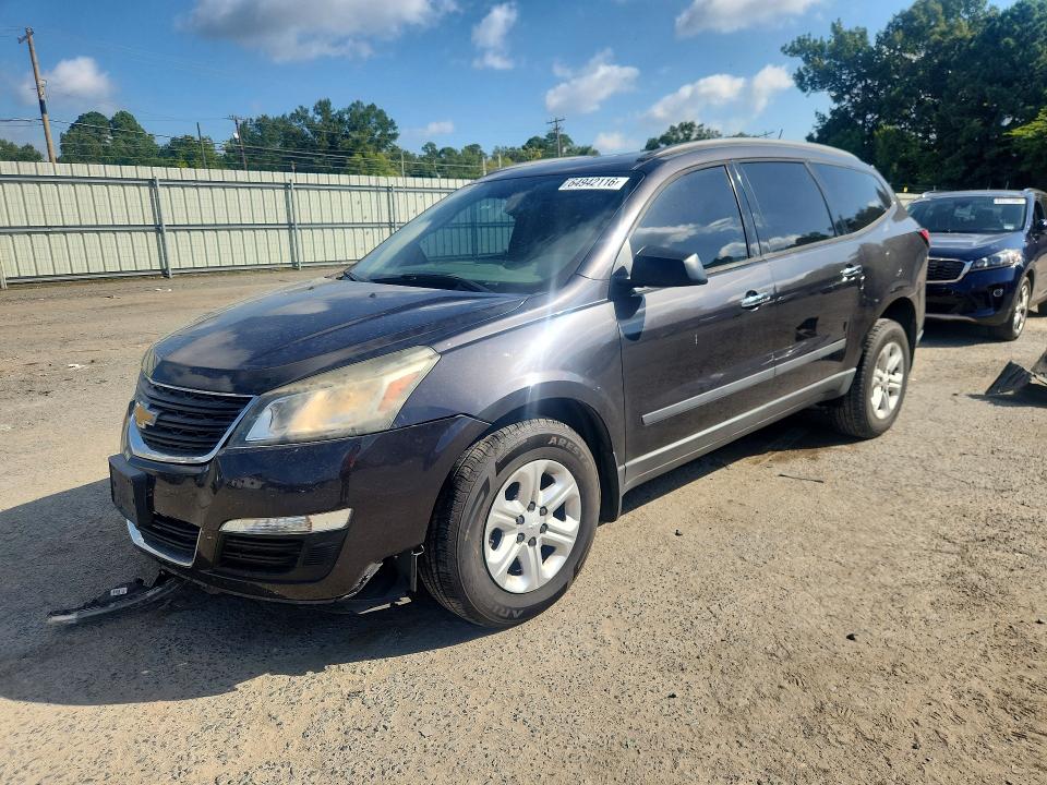 CHEVROLET TRAVERSE 2015 with VIN 1GNKRFKD1FJ378873 - Photo from auction