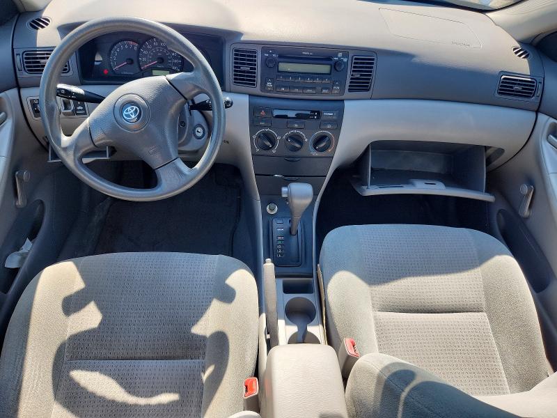 Photo 8 from auction – 2008 TOYOTA COROLLA with VIN 2T1BR32E78C917060