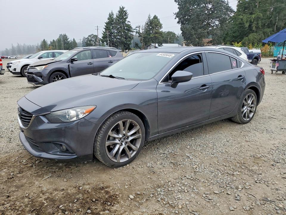 MAZDA 6 2015 with VIN JM1GJ1W52F1207903 - Photo from auction