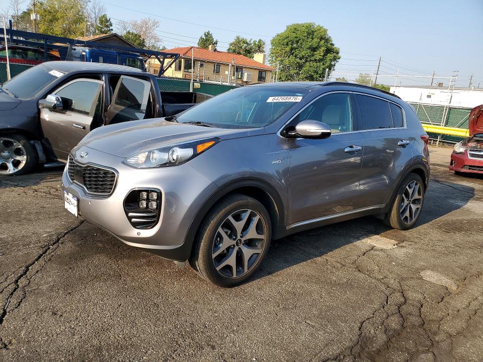 KIA SPORTAGE 2018 с VIN KNDPRCA61J7378488 - Снимка от търг