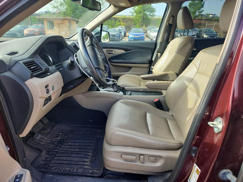 Photo 7 from auction – 2017 HONDA PILOT with VIN 5FNYF6H95HB030454