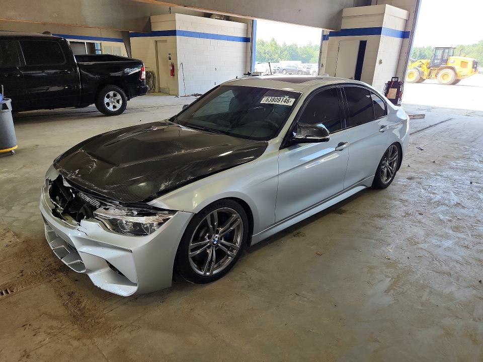 BMW 335 2015 with VIN WBA3A9G51FNS66328 - Photo from auction