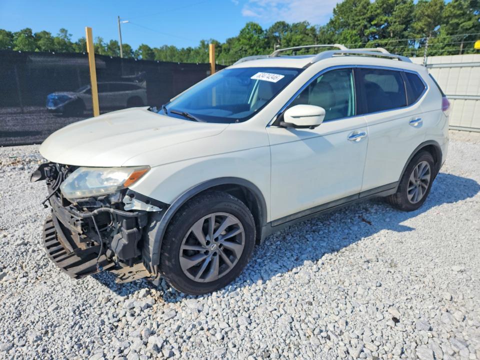 NISSAN ROGUE 2016 with VIN 5N1AT2MT2GC777280 - Photo from auction