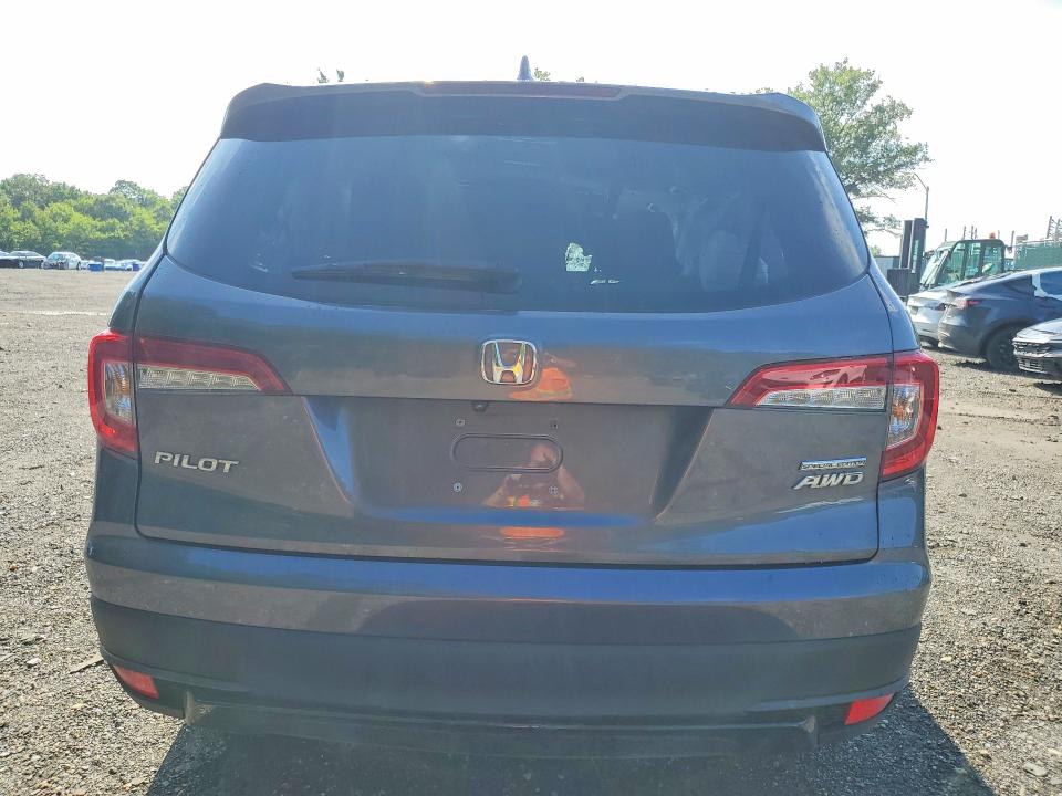 Photo 6 from auction – 2021 HONDA PILOT with VIN 5FNYF6H27MB098753