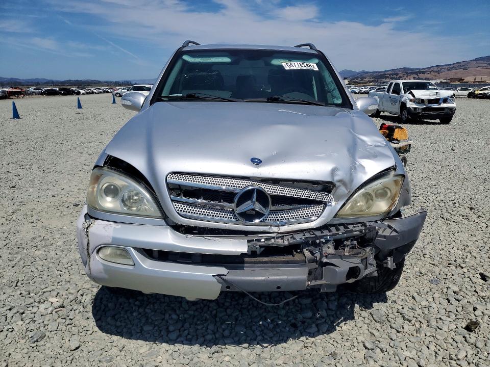 Photo 5 from auction – 2004 MERCEDES-BENZ ML with VIN 4JGAB57E04A514892