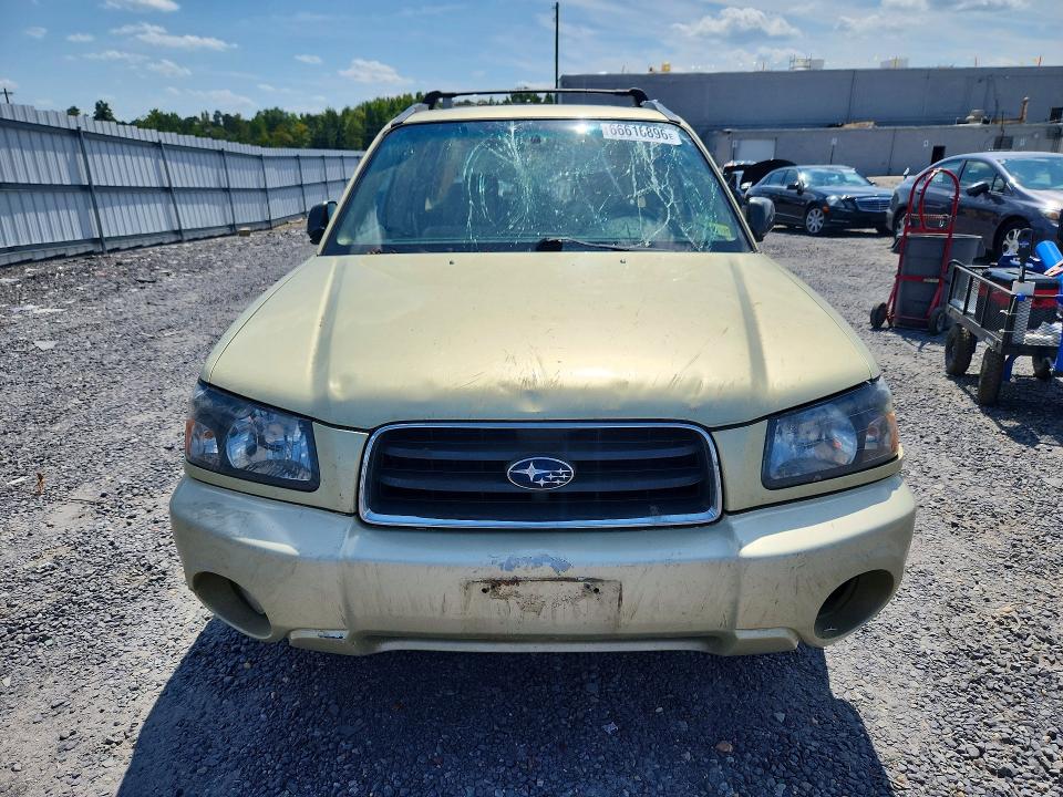 Photo 5 from auction – 2004 SUBARU FORESTER with VIN JF1SG65654H721707