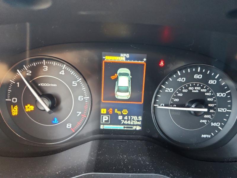 Photo 9 from auction – 2019 SUBARU IMPREZA with VIN 4S3GTAD69K3755868