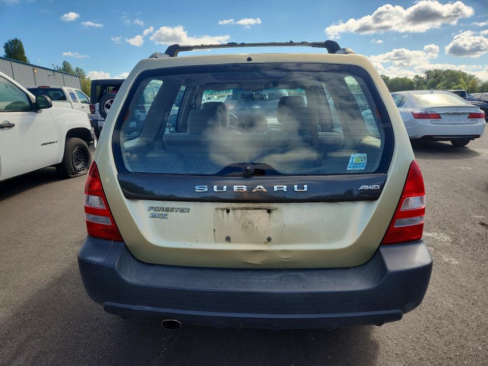 Photo 6 from auction – 2004 SUBARU FORESTER with VIN JF1SG63674H744716