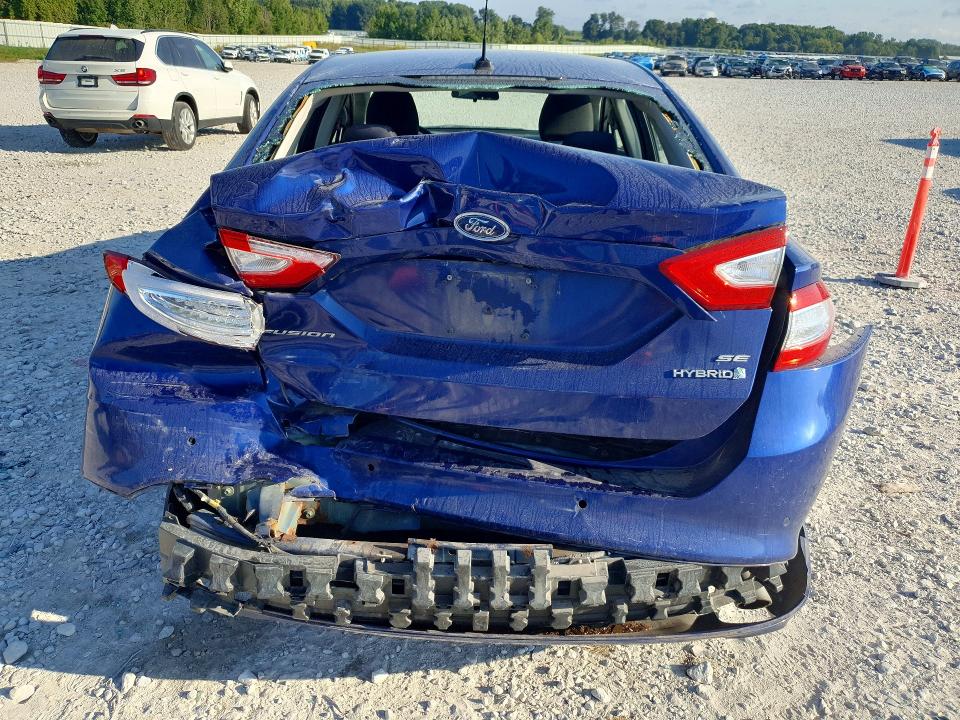 Photo 6 from auction – 2016 FORD FUSION with VIN 3FA6P0LU7GR123833