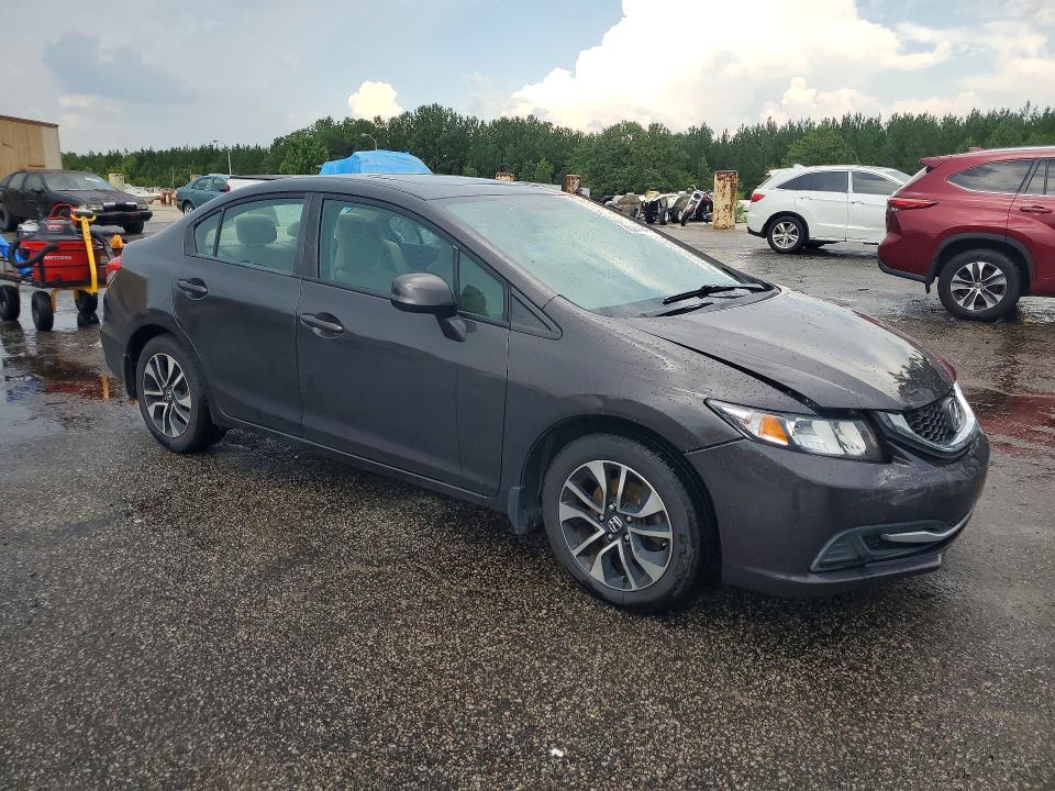Photo 4 from auction – 2013 HONDA CIVIC with VIN 2HGFB2F87DH533608
