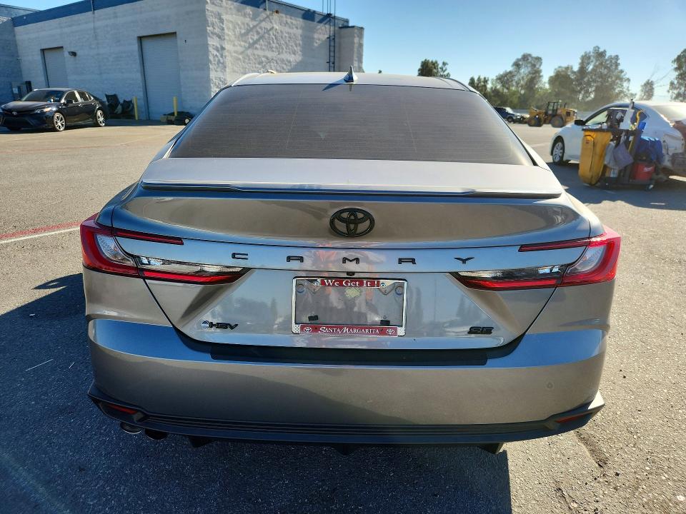 Photo 6 from auction – 2025 TOYOTA CAMRY with VIN 4T1DAACK7SU620546