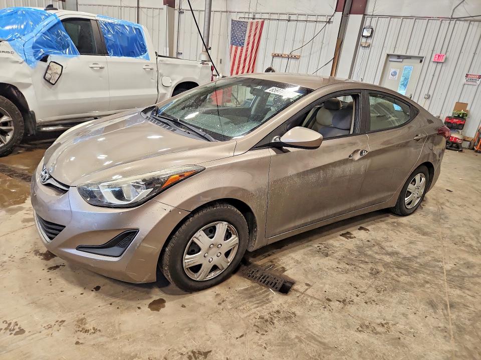 HYUNDAI ELANTRA 2016 with VIN 5NPDH4AE6GH712649 - Photo from auction