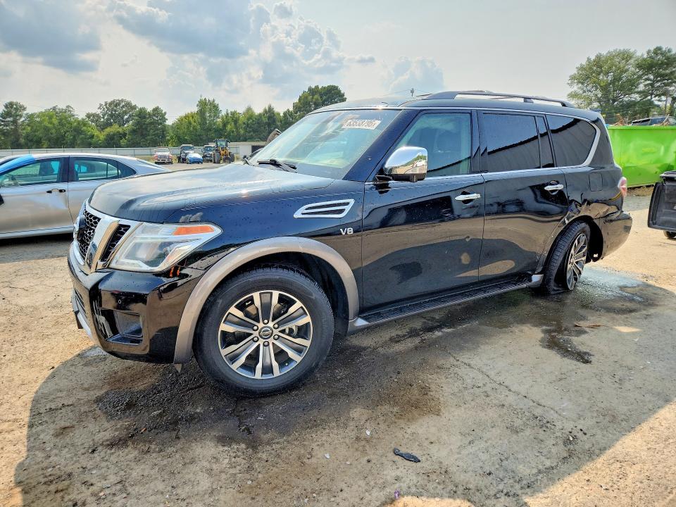NISSAN ARMADA 2017 with VIN JN8AY2NDXH9009935 - Photo from auction
