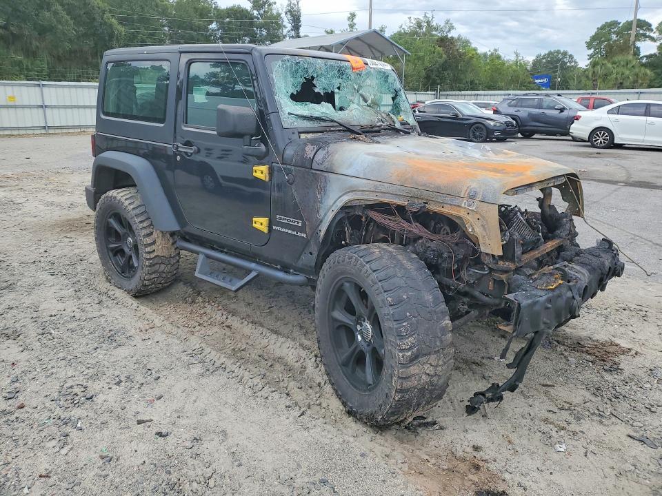Photo 4 from auction – 2017 JEEP WRANGLER with VIN 1C4AJWAG7HL695619