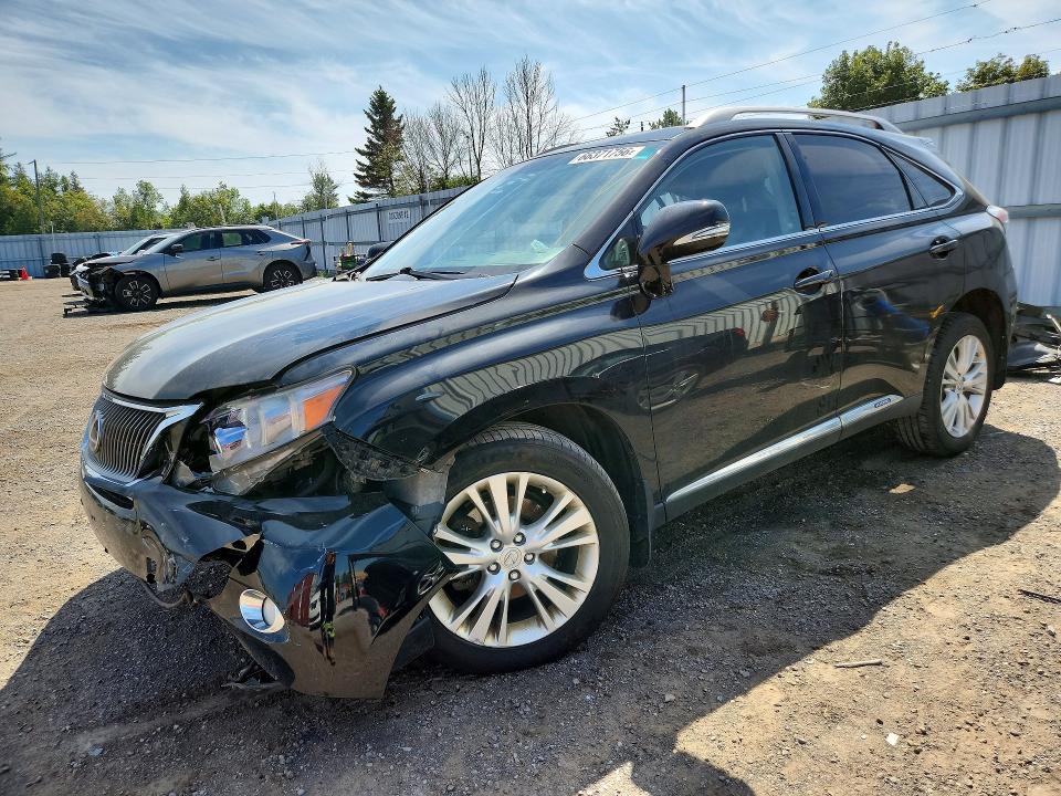 LEXUS RX 2010 with VIN JTJBC1BA6A2023684 - Photo from auction