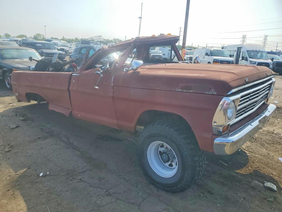 Photo 4 from auction – 1968 FORD F-250 with VIN F26YCD27072
