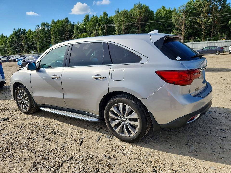 Photo 2 from auction – 2014 ACURA MDX with VIN 5FRYD3H40EB004783