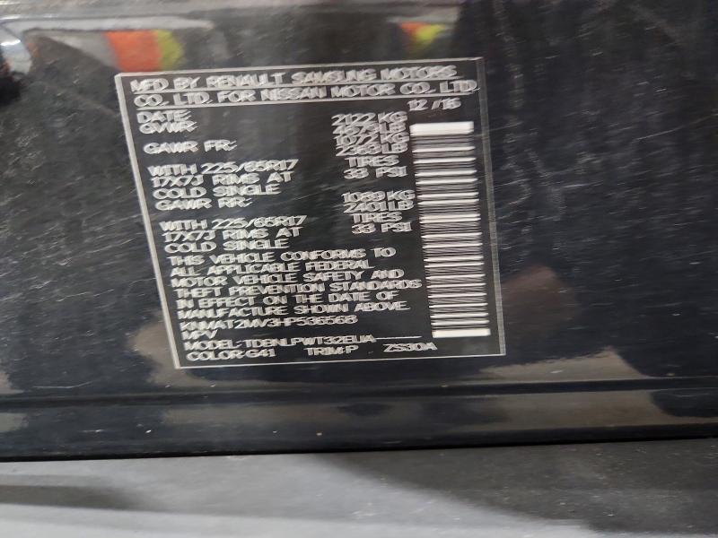 Photo 14 from auction – 2017 NISSAN ROGUE with VIN KNMAT2MV3HP536568