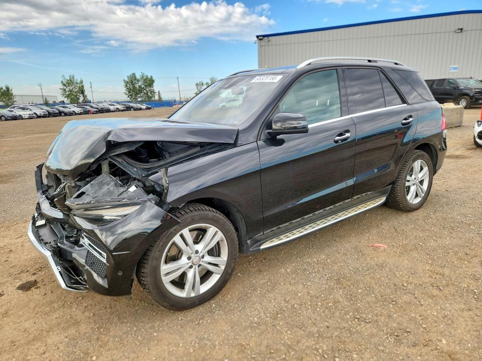 MERCEDES-BENZ ML 2015 with VIN 4JGDA7DB3FA491911 - Photo from auction
