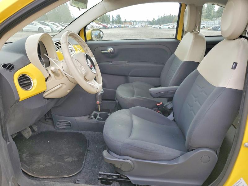 Photo 7 from auction – 2012 FIAT 500 with VIN 3C3CFFAR1CT383728