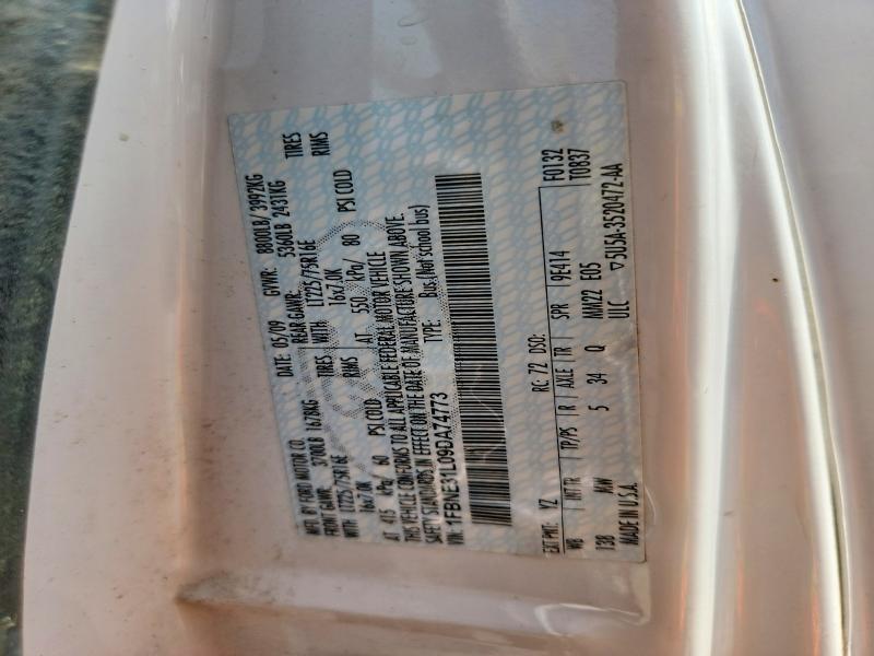 Photo 14 from auction – 2009 FORD ECONOLINE with VIN 1FBNE31L09DA74773