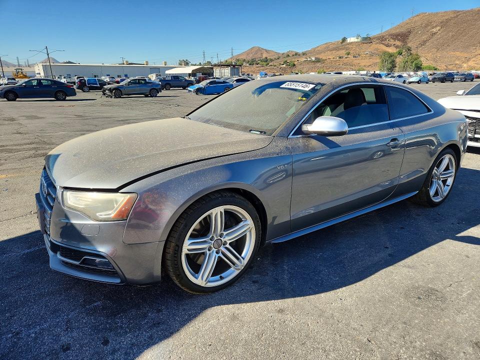AUDI S5 2013 with VIN WAUCGAFR8DA017825 - Photo from auction
