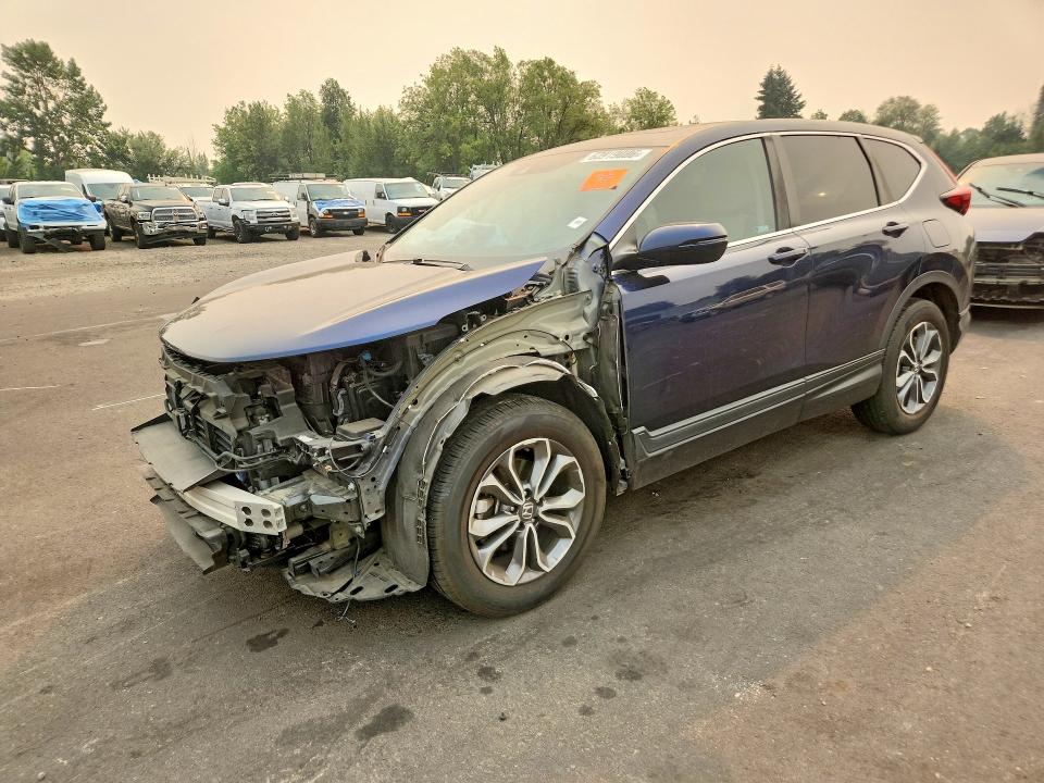 HONDA CR-V 2022 with VIN 7FARW2H53NE015672 - Photo from auction