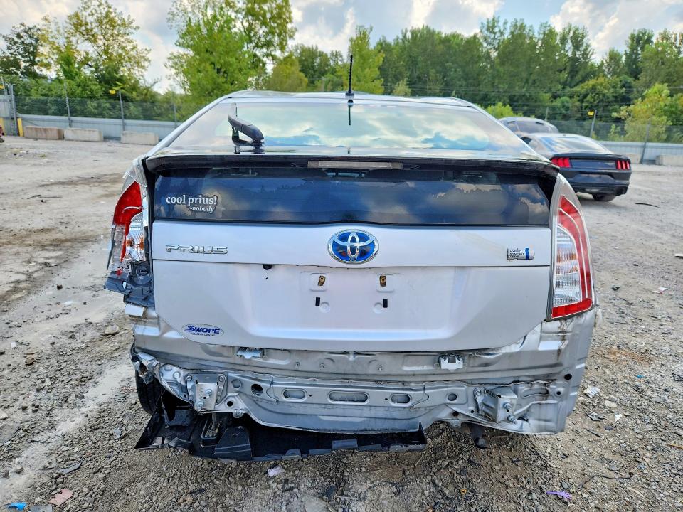 Photo 6 from auction – 2015 TOYOTA PRIUS with VIN JTDKN3DU0F0410508