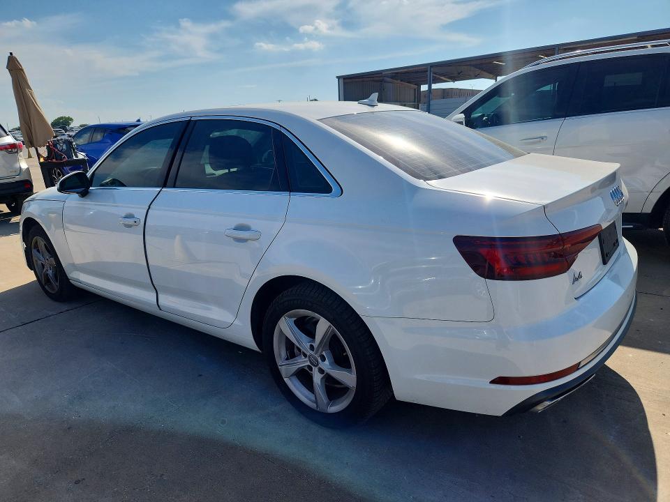 Photo 2 from auction – 2019 AUDI A4 with VIN WAUGMAF47KN011793