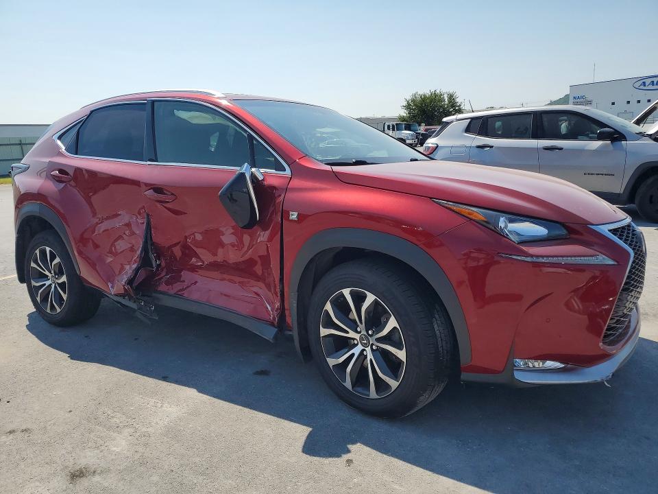 Photo 4 from auction – 2016 LEXUS NX 200T with VIN JTJBARBZ8G2052395