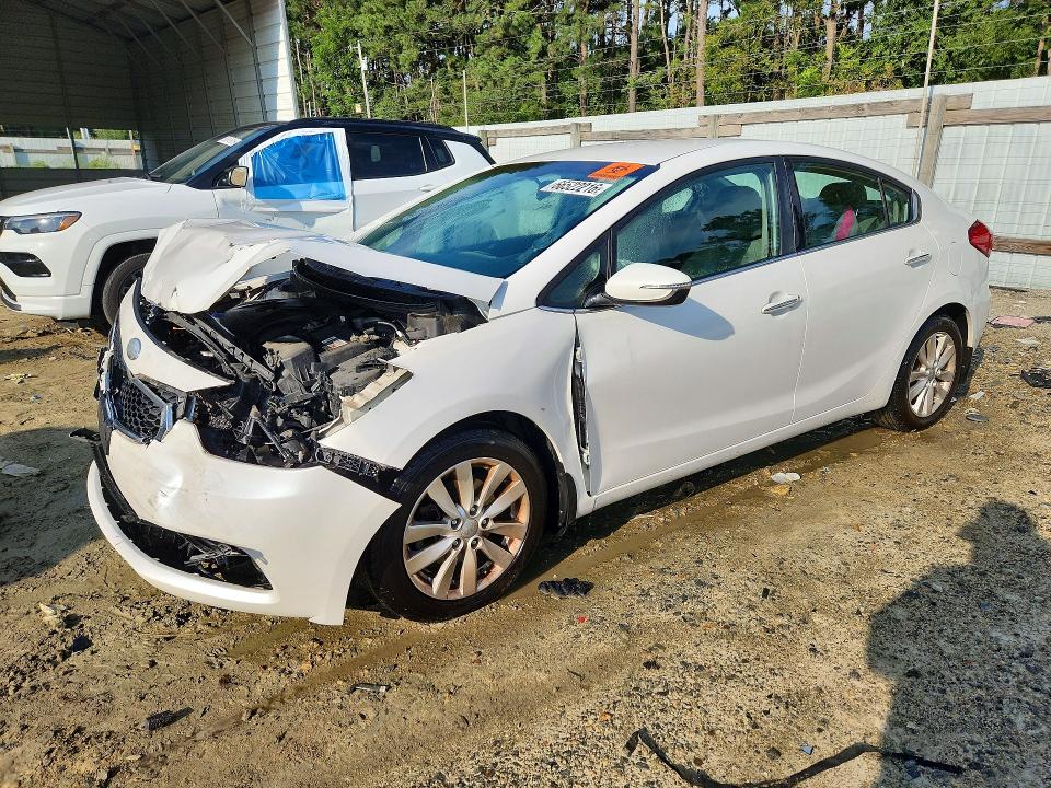 KIA FORTE 2014 with VIN KNAFX4A81E5106451 - Photo from auction
