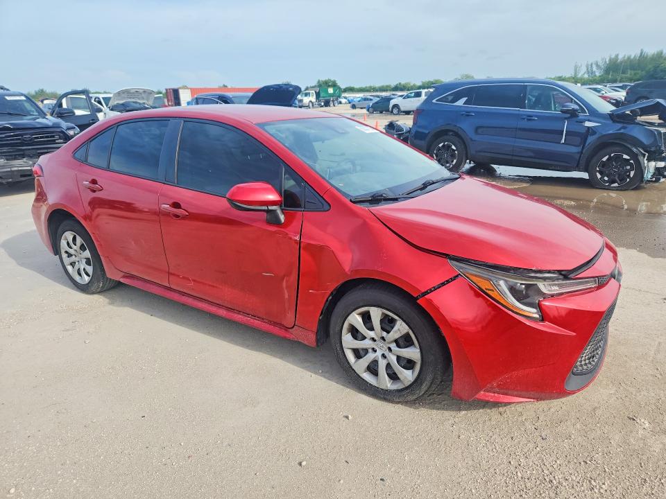 Photo 4 from auction – 2020 TOYOTA COROLLA with VIN JTDEPRAE2LJ014724