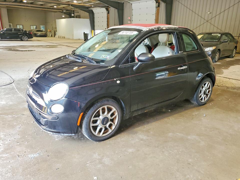 FIAT 500 2013 with VIN 3C3CFFDR5DT717210 - Photo from auction