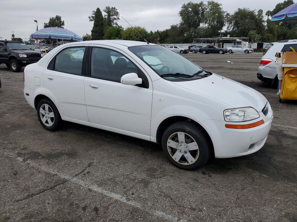 Photo 4 from auction – 2006 CHEVROLET AVEO with VIN KL1TD56696B675828