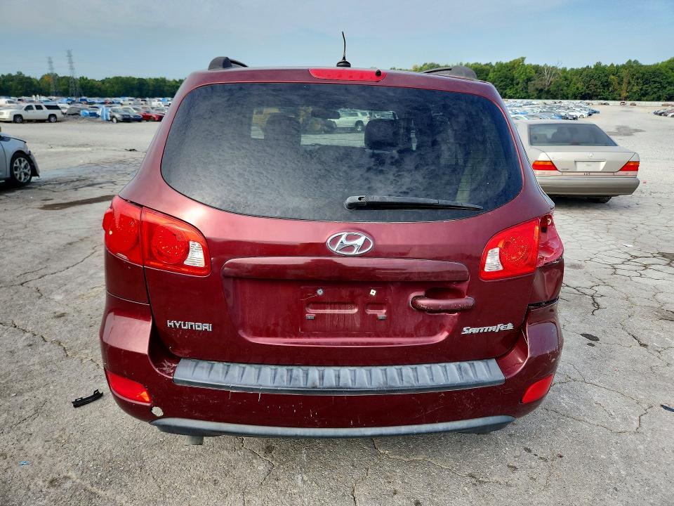 Photo 6 from auction – 2009 HYUNDAI SANTA FE with VIN 5NMSG13D69H296115