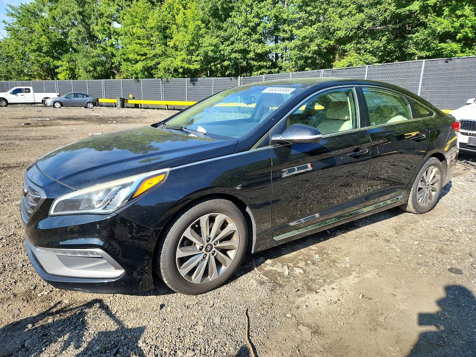 HYUNDAI SONATA 2016 with VIN 5NPE34AF8GH279010 - Photo from auction