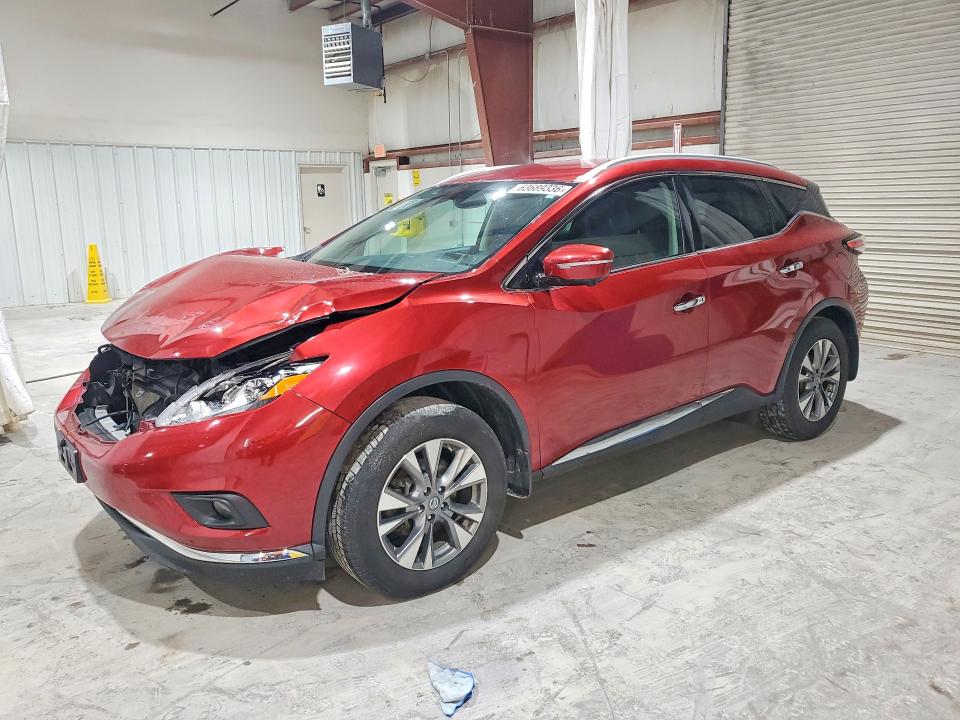 NISSAN MURANO 2015 with VIN 5N1AZ2MH2FN242592 - Photo from auction