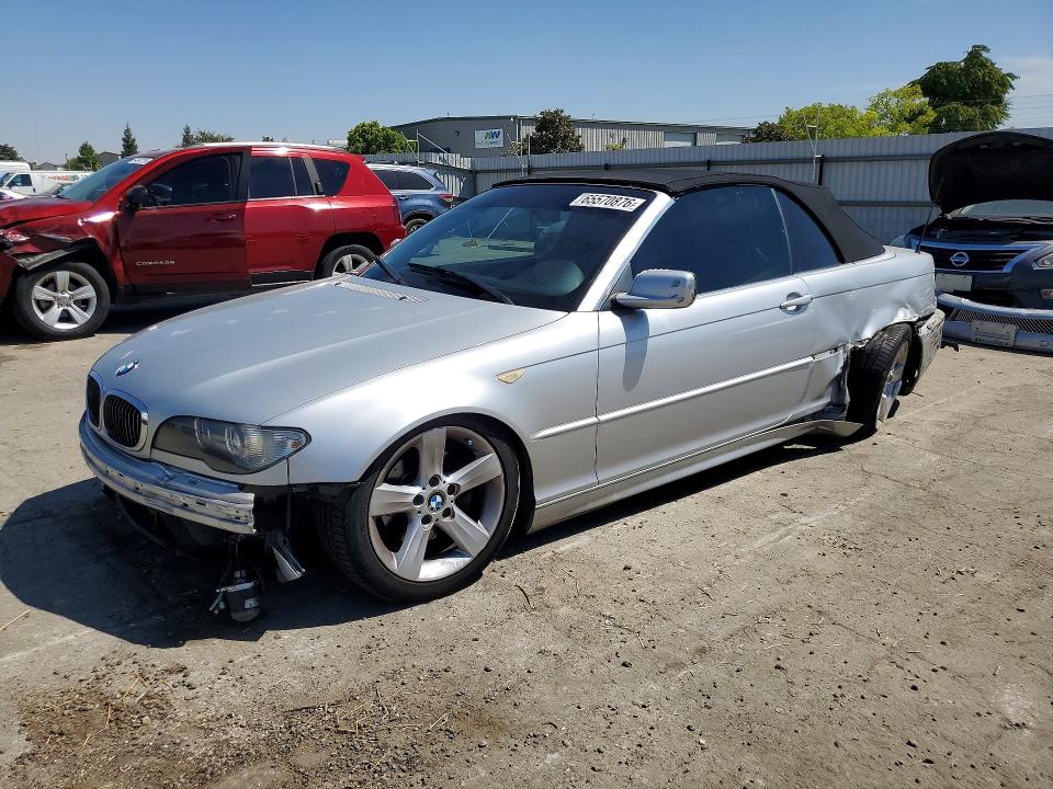 BMW 325 2004 with VIN WBABW33464PL28458 - Photo from auction