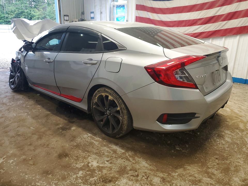 Photo 2 from auction – 2020 HONDA CIVIC with VIN 19XFC2F83LE026260
