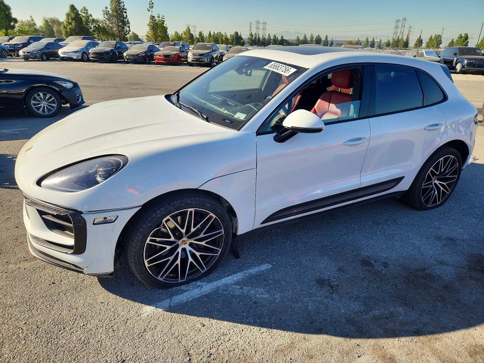 PORSCHE MACAN 2022 with VIN WP1AA2A57NLB11883 - Photo from auction