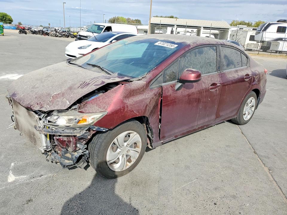 HONDA CIVIC 2013 с VIN 19XFB2F55DE274214 - Снимка от търг