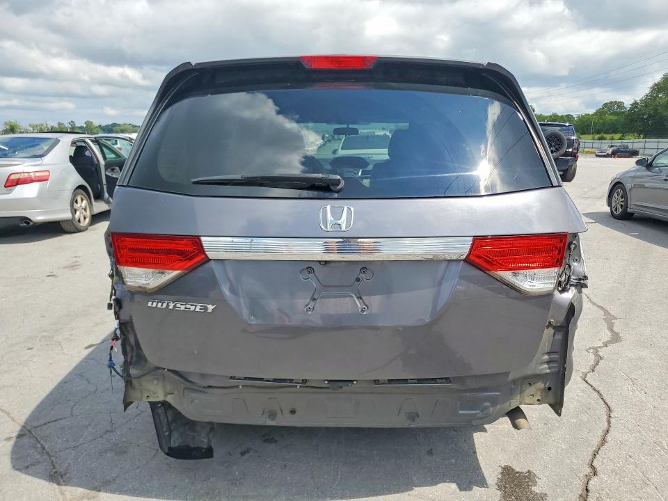 Photo 6 from auction – 2016 HONDA ODYSSEY with VIN 5FNRL5H47GB058606