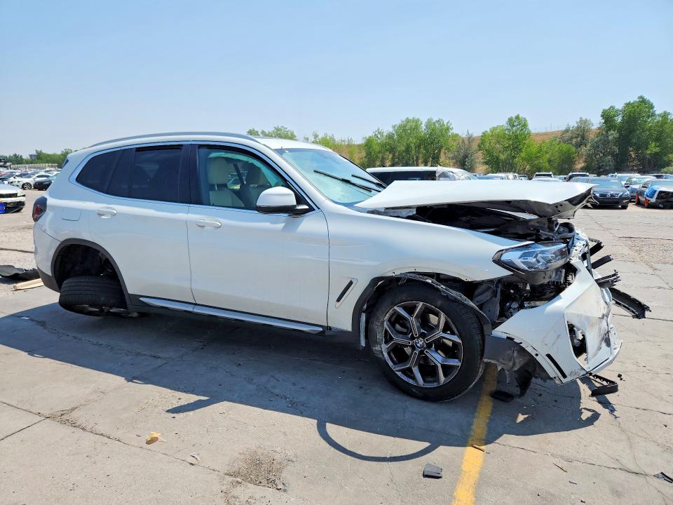 Photo 4 from auction – 2022 BMW X3 with VIN 5UX53DP02N9M87438