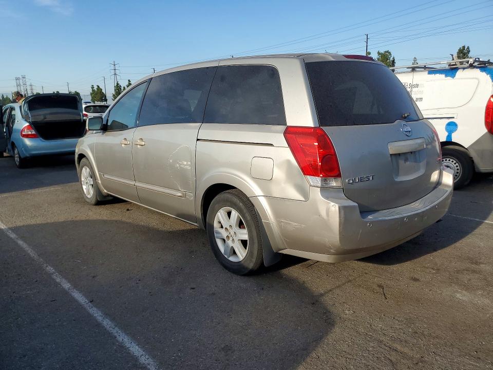 Photo 2 from auction – 2004 NISSAN QUEST with VIN 5N1BV28U44N342679