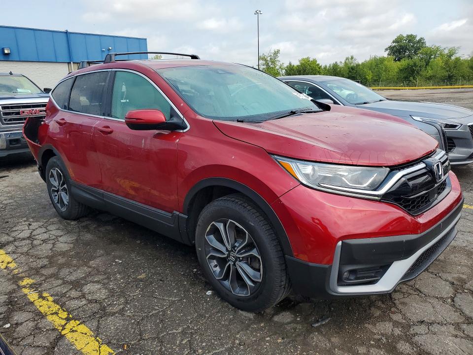 Photo 4 from auction – 2021 HONDA CR-V with VIN 5J6RW2H8XML005197